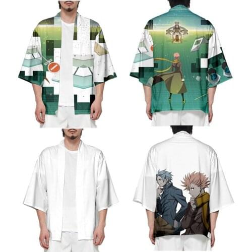 Anime Spring Jackets ID:INVADED Coat Cosplay Costume Detective Sakai Akito Narihisago Coat Summer Men Halloween Clothing