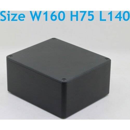 Large Size Sandblasted Aluminum Transformer Cover W160 H75 L140 Transformer Housing