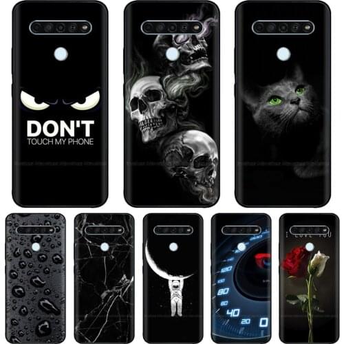 For LG K51S Case Soft TPU Silicon Cover for LG K61 Case Patterned Capa for LG V60 ThinQ 5G coque for LG K41s Phone Coque Funda