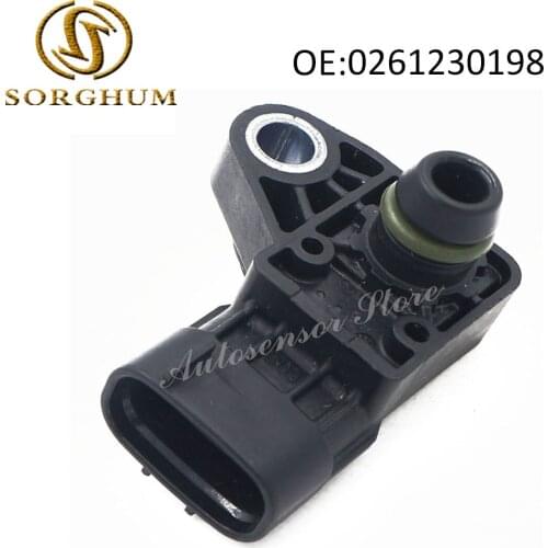 MAP 0261230198 Intake Air Manifold Pressure Sensor For Opel For Suzuki SX4 Vitara For Vauxhall Agila