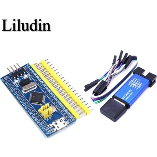 STM32F103C8T6 ARM STM32 Minimum System Development Board Module For Arduino DIY Kit ST-Link V2 Mini STM8 Simulator Download