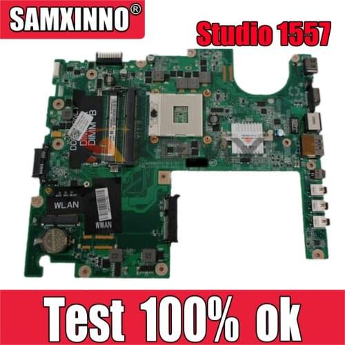 Original Laptop motherboard For DELL Studio 1557 1558 Mainboard CN-0G936P 0G936P DAFM9BMB6D0 HM55
