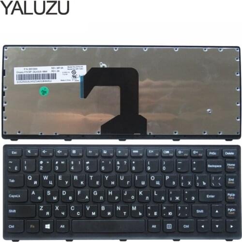 YALUZU Russian Keyboard for Lenovo Ideapad S300 S400 S400U S400T S405 MP-11K93SU-6865 T3E1-RU S400-BNI S400-IFI S400-ITH S415 RU
