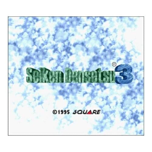 Seiken Densetsu 3 16 bit Big Gray Game Card For USA NTSC Game Player