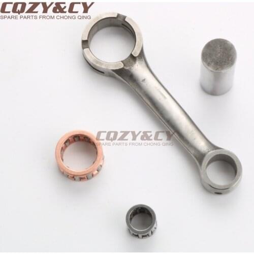 Crankshaft connecting rod for MBK Ya R Forte50 Ye Evolis50 Yh Flipper50 Catalitico50 Ym Fizz50 Yo Nitro Euro2 2T 10mm