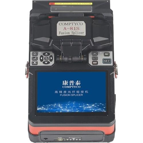 A-81S Orange Fully Automatic Fusion Splicer Machine Fiber Optic Fusion Splicer Fiber Optic Splicing Machine
