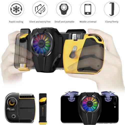 Universal Mini Mobile Phone Cooling Fan Radiator Turbo Hurricane Game Cooler Cell Phone Cool Heat Sink For IPhone/Samsung/Xiaomi