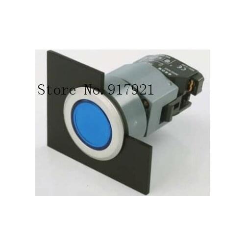 [ZOB] Blue 704.006.618 704.006.718 Switzerland EAO button switch indicator panel 35mm --2PCS/LOT