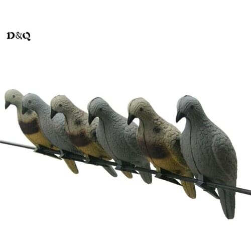 6pcs Archery EVA Foam Pigeon Hunting Shooting Practice Target For Outdoor Sport Games