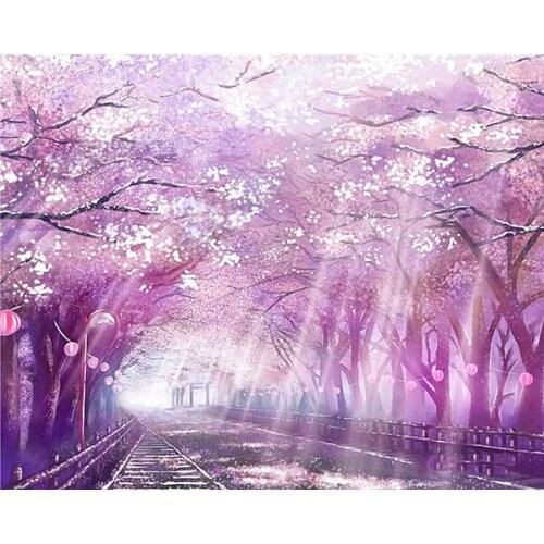 A8478 11CT/14CT/18CT/25CT/28CT night snowing patterns Counted Cross Stitch DIY Cross Stitch Kits Embroidery Needlework Sets