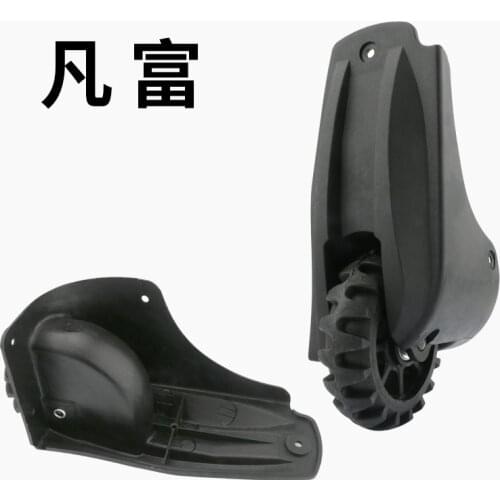 Luggage wheel repair accessorie replacement luggage rolling accessories case repair Flight Case Wear resistant black wheels