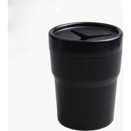 Car Multifunction Holder Mini Pen Tissue Coin Box Black Auto Car Trash Bin Container Holders Cup Mounts