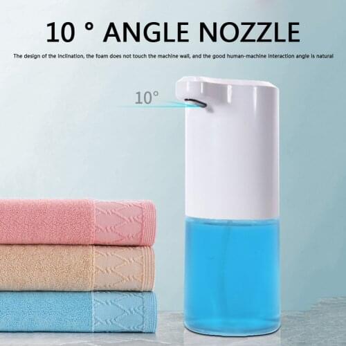 Touchless Foam Soap Dispenser Bathroom Kitchen Liquid Sensor Automatic Container for Household Bathroom Hotel Soap Supplies