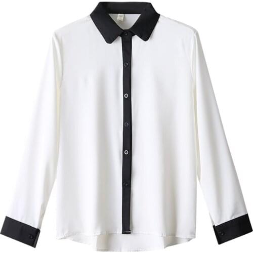 Free Shipping Woman Feminina WomenS Vintage Blouse Fashion Clothes 2020 Spring Autumn Long-Sleeved Chiffon Shirts Female D0033