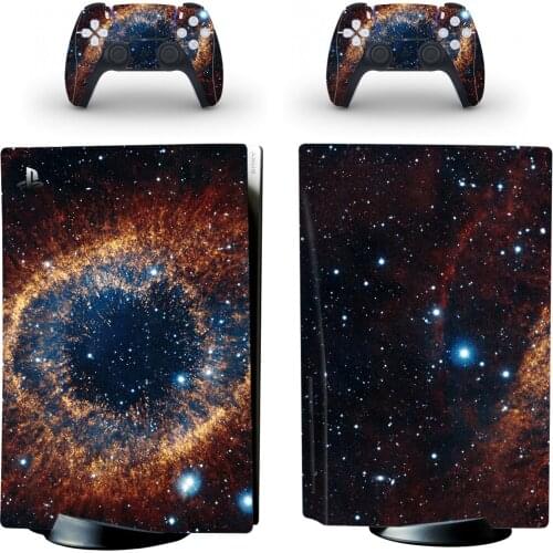 Black Hole PS5 Standard Disc Edition Skin Sticker Decal Cover for PlayStation 5 Console & Controller PS5 Skin Sticker Vinyl