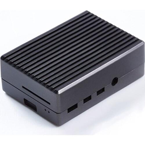 Raspberry pi 4 black cooling case