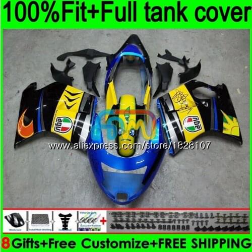 Injection For HONDA CBR1100XX Blackbird CBR1100 XX 96 97 98 99 00 01 138BS.25 CBR 1100XX 02 03 Shark fish 04 05 06 07 Fairing