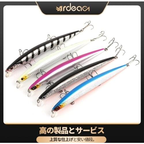 Jerkbait 175mm 145mm 125mm Minnow Fishing Lures Big Long Artificial Hard Bait Sea Fishing Big Fish Wobblers Crankbait ARDEA