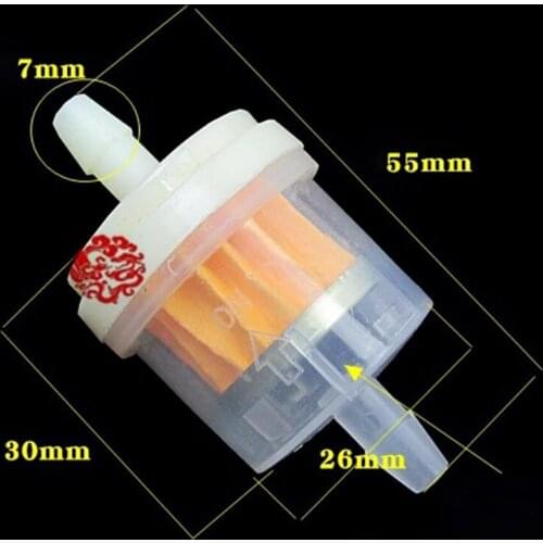 Car Dirt Pocket Bike Oil Filter Petrol Gas Gasoline Liquid Fuel Filter Scooter for all motorcycle and Easy to install
