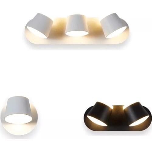 Indoor Wall Lamp 8W/16W /24W 360 Degrees Adjustable LED Wall Lamp Aisle Wall Sconce Living Room Modern Room Bedroom Light