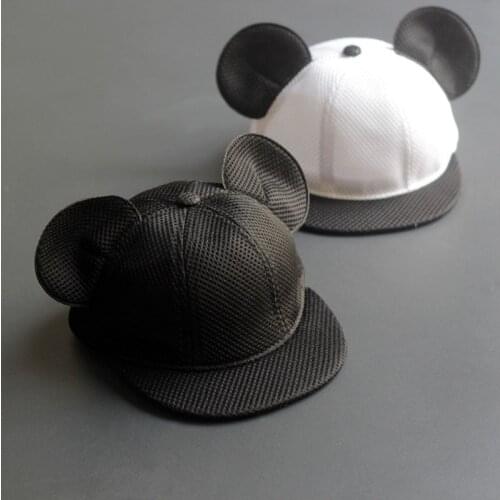 Summer New Cute Panda Ears Kids Hat Boy Girl Baseball Cap Baby Sun Hat Boys Hip-Hop Caps
