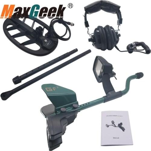 Maxgeek GoldFinder GF2 4500 Gold Metal Detector High Sensitivity Underground Treasure Finder 11'' LCD Display