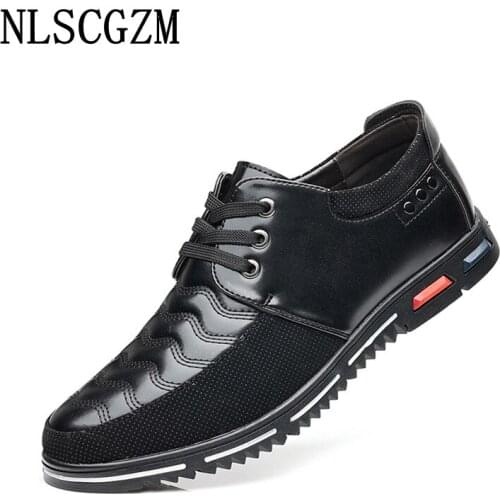 Leather Casual Shoes Oxford Shoes for Men Wedding Dress Men Shoes Luxury Brand High Quality Office 2021 Los Zapatos Los Hombres
