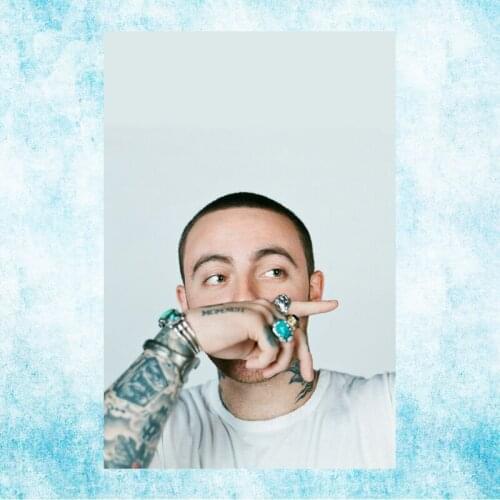 Mac Miller Rapper Star Rap Wall Art Painting Print Silk Canvas Poster 13x20 24x36 Inch For Home Decor Decoration-007