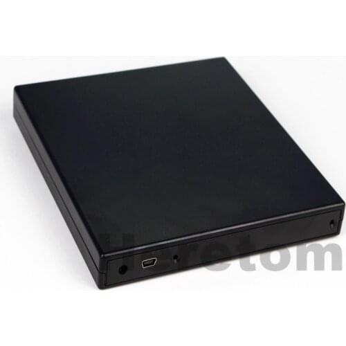 12.7mm USB 2.0 DVD/CD-ROM External DVD Drive Enclosure Optical Drive Case IDE/ PATA to SATA Optical External Enclosure Fo Laptop
