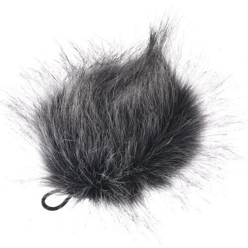 High Quality Artificial Fur Microphone Muff Outdoor Windshield Wind Sleeve Shield Cover for zoom h1n microphone