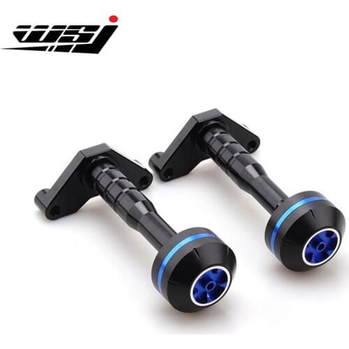WSJ Carbon Crash CNC Aluminum Motorcycle Engine Slider Frame Protector Falling Protection For CB190R CBF190TR CBF190X cb190ss