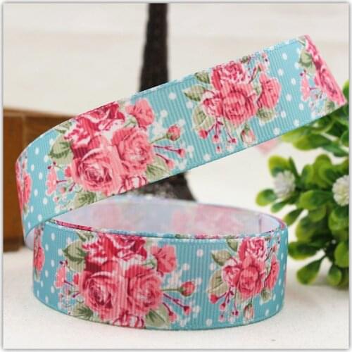 1506617, free shipping 22MM cartoon Series Printed grosgrain ribbon, DIY handmadeHair accessories Material wedding gift wrap