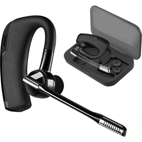 2021 Newest Bluetooth Headset K6 Wireless Earphones Earbuds Stereo Handsfree Business Headsets With HD Mic For All Smart Phone