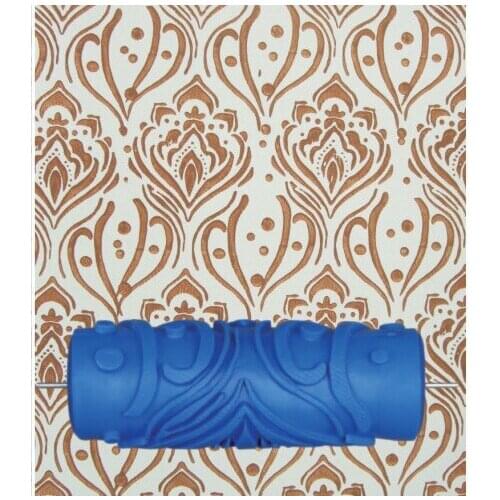 A+++ quality Rubber roller fit to 5" (5 inch) decoration machine for decorative Wall texture Rubber Paint Roller(034Y)