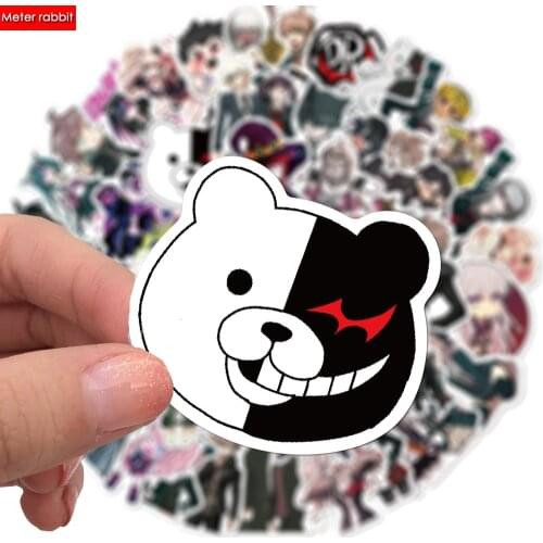 Anime Danganronpa: Trigger Happy Havoc graffiti stickers waterproof for computer laptop skateboard guitar helmet luggage bicycle