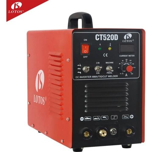 Lotos CT520D plasma cutting arc welding machine price for metal