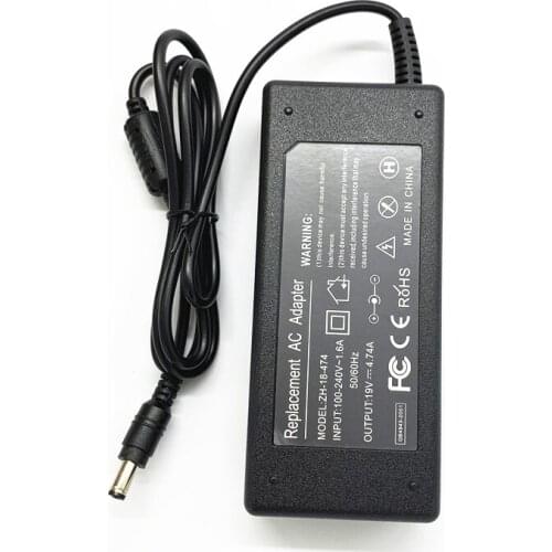 19V 4.74A AC Power Supply Notebook Adapter Charger For ASUS Laptop A46C X43B A8J K52 U1 U3 S5 W3 W7 Z3 For Toshiba/HP Notbook