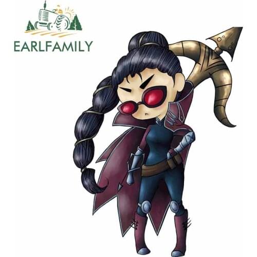 EARLFAMILY 13cm x 9.8cm for Wayne League of Legend Creative Car Sticker DIY Decal Vinyl Car Wrap Funny DIY Occlusion Scratch