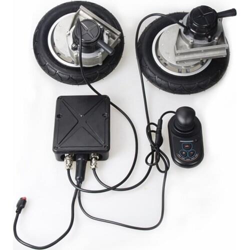 Electric folding wheelchair motor and joystick controller 24v electric wheelchair motor parts