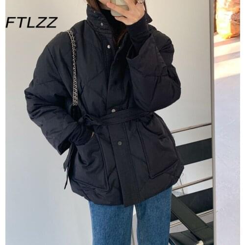 Женские осенние пуховики FTLZZ China At AliExpress