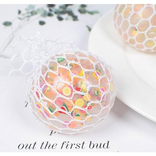 Tpr Fruit Slice Vent Toy Squeeze Decompression Toy For Children Gift Autism Kids Toys Adults Mood Play Vent Adult Squeeze T5J9