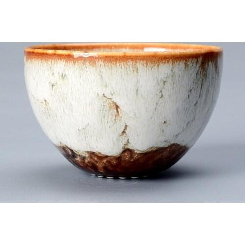 Ceramic Kiln Tea Cup Change Porcelain Mug TeaCup Home Kungfu Tea Bowl Single Cup Tianmu Jianzhan Kung Fu Teaware Home Decor