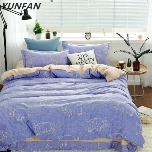 Western briefBlut elephant animal Bedding sets 100%Cotton bed linen duvet cover pillowcase twin queen king Lovelygirl bedclothe