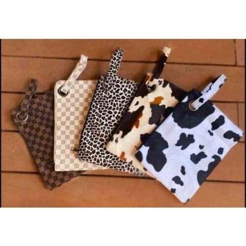 Cowhide Wristlet Clutch Purse Wallet Handbag Evening Bags Purse Envelop Clutch Chain Shoulder Womens Wristlet Handbag