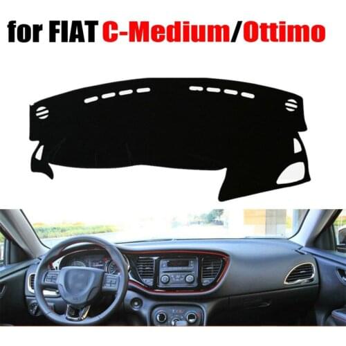 Car dashboard covers mat for FIAT C-Medium/ Ottimo all the years Left hand drive dashmat pad dash cover auto accessories