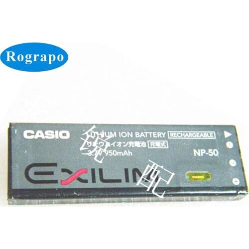 New 950mAh Li-ion NP-50 Battery For Casio EX-V3 EX-V7 EX-V8 NP50 Accumulator