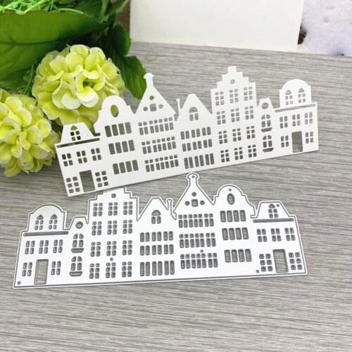 Castle Frame Metal Cutting Dies for Scrapbooking DIY Photo Album Card Making Decorative Stencil New 2020
