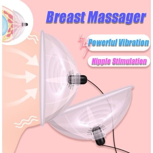 Multi Speed Lick Tongue Nipple Vibrator Vibrating Breast Stimulator Massager Pump Nipple Sucker Pump Cups Sex Toys for Woman