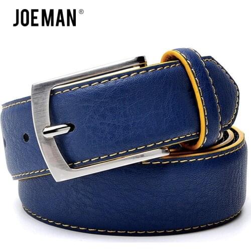 Mens Belt Factory Direct Belt Wholsale Price New Fashion Designer Belt High Quality Genuine Leather Belts for Men Blue Black