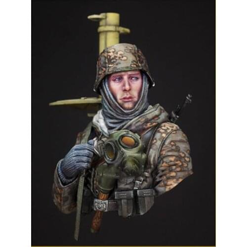 1/10 Scale Unpainted Resin bust tank hunter collection bust